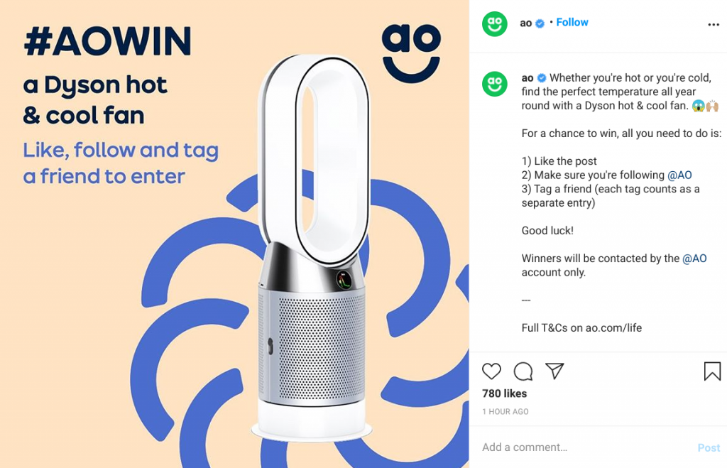 Giveaway Jet for Instagram  App Price Intelligence by Qonversion