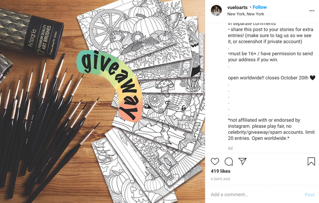 How to Host an Instagram Giveaway: A Step-by-step Guide - Later Blog