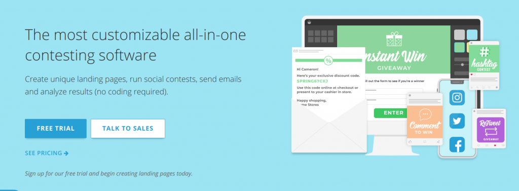 Giveaway Tool: 11 Best Online Contest Tools To Get New Leads