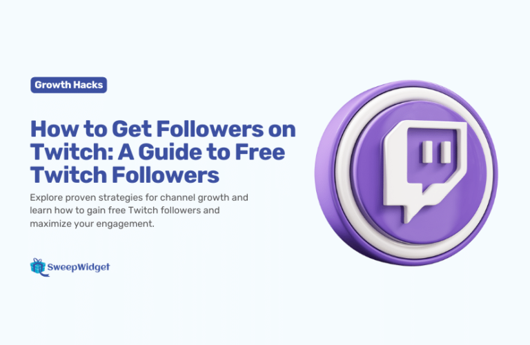 How to Get Followers on Twitch: A Guide to Free Twitch Followers