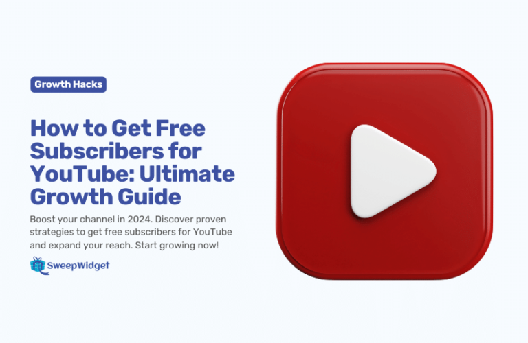 How to Get Free Subscribers for YouTube: 2024 Ultimate Growth Guide