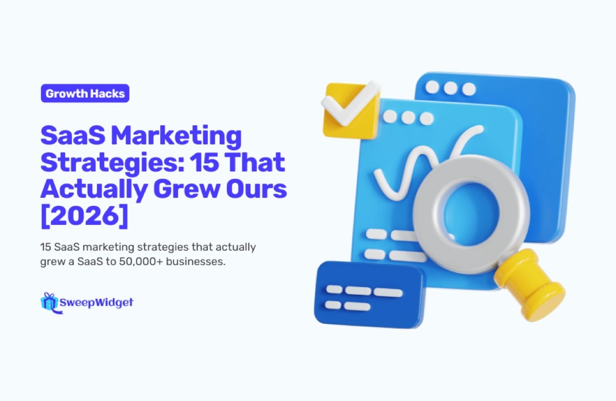 SaaS marketing strategies: 15 that actually grew ours, 2026 cover