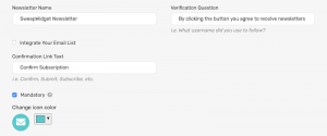Add Locked Entry Methods | SweepWidget