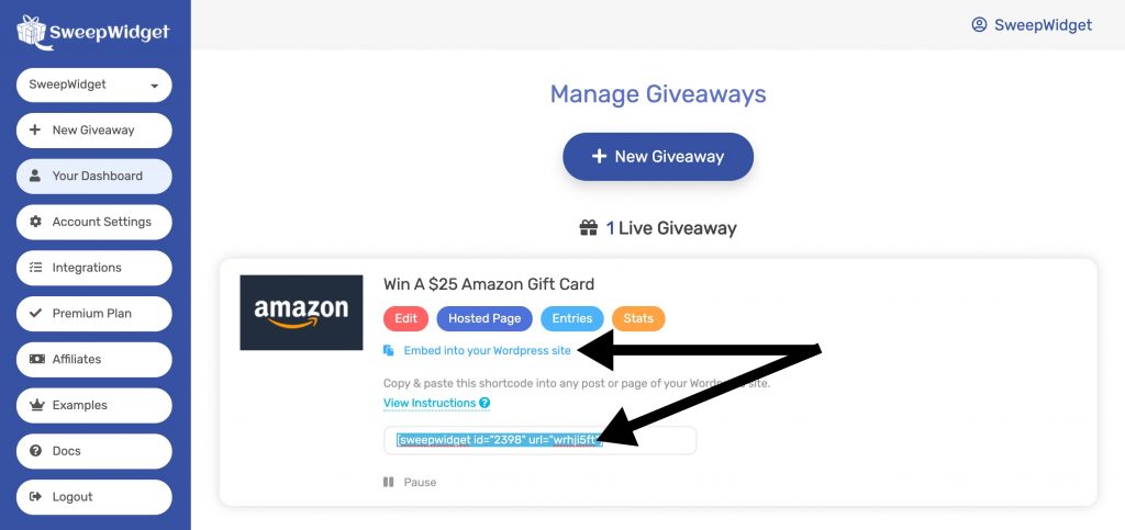 How to Do a Giveaway on Your WordPress Website