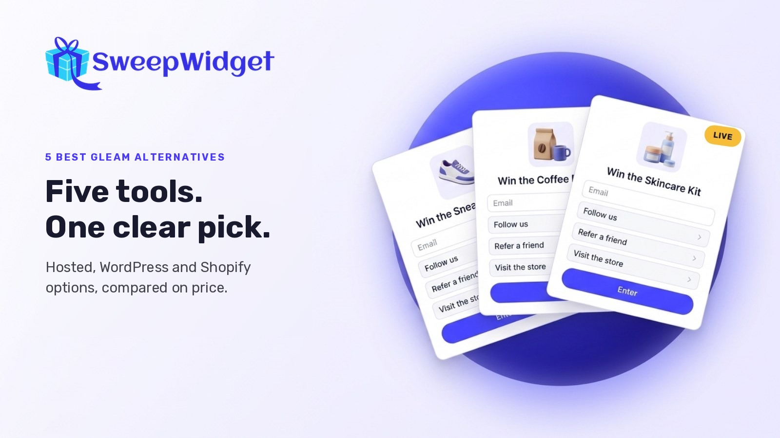 Five Gleam alternatives compared on price and platform fit